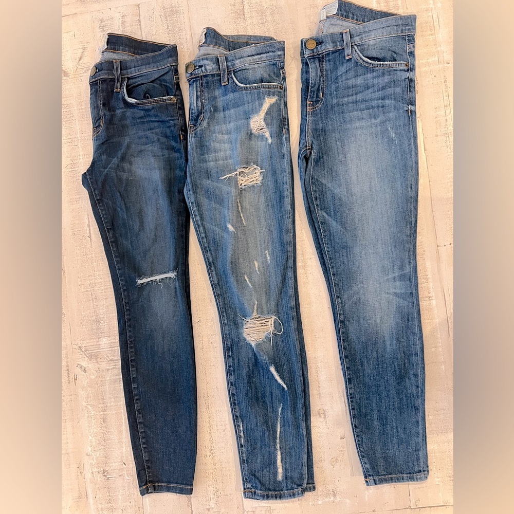 Current/Elliott The Stiletto ankle skinny jean BUNDLE